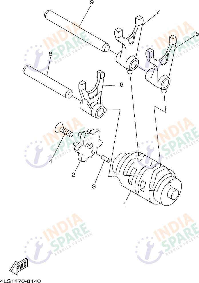 SHIFT CAM FORK
